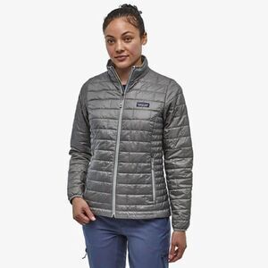 Patagonia Women's Nano Puff Jacket in Feather grey